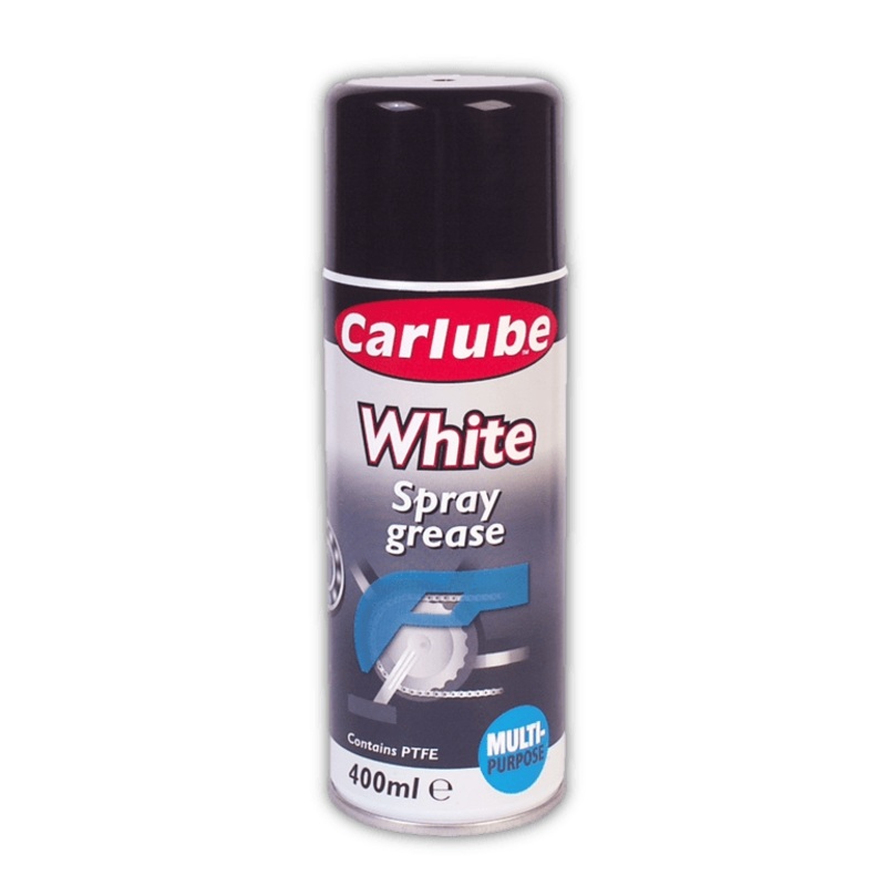 Carlube White Grease Aerosol With PTFE – 400ml