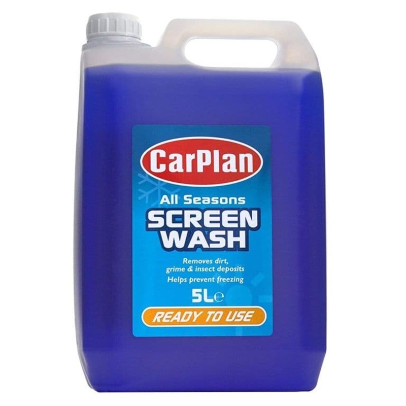 Carplan All Seasons Screen Wash – 5L Ready Mixed