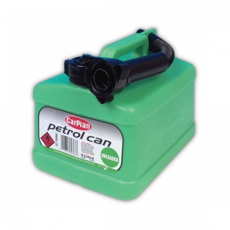 Carplan Plastic Fuel Can For Unleaded – 5L