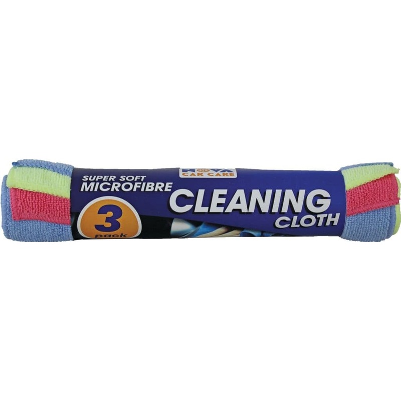 Granville Chemicals Microfibre Cleaning Cloth – 3 Pack