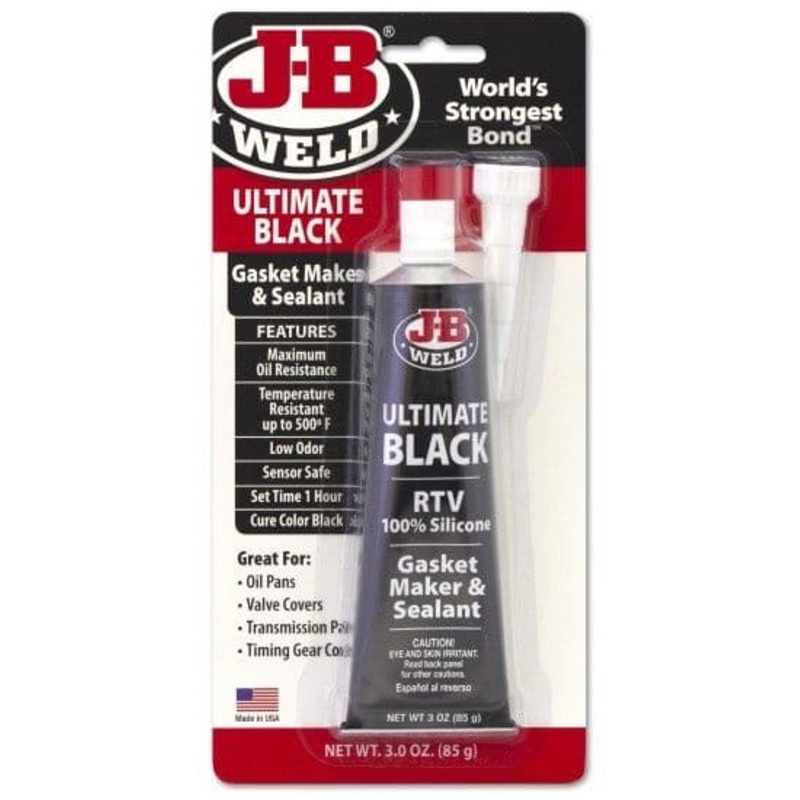 JB Weld Silicone 85g – Ultimate Black