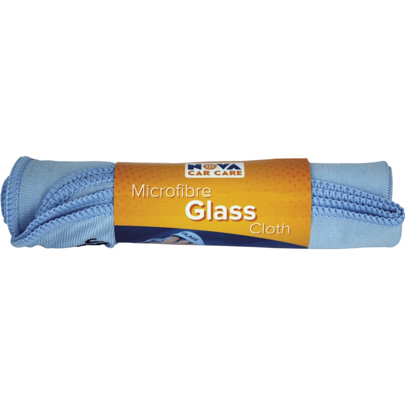 Nova Microfibre Glass Cloth – Twin Pack
