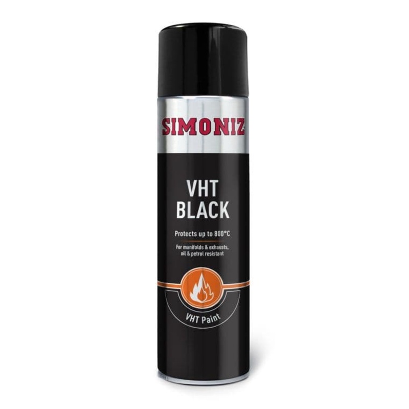 Simoniz Very High Temperature Paint – 500ml Black