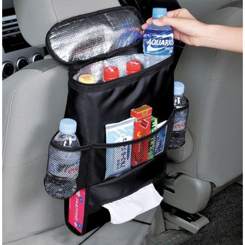 Streetwize Seat Organiser With Cool Bag – 130mm (L) x 335mm (H) x 55mm (D)