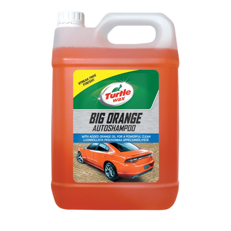 Turtle Wax Big Orange Car Shampoo – 5L