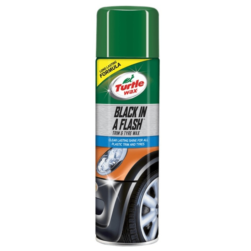 Turtle Wax Black In A Flash – 500ml Aerosol