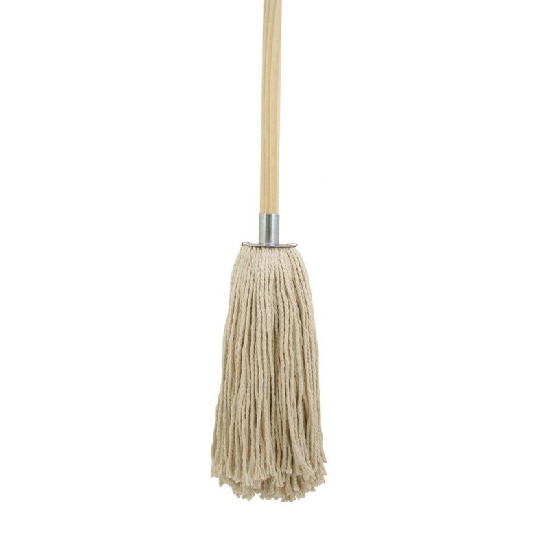 Bentley Cotton Mop & Wooden Handle – 12oz