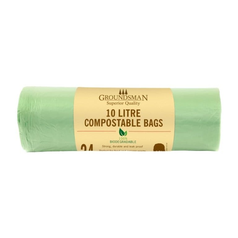 Groundsman Compostable Bag 10L – Roll 24