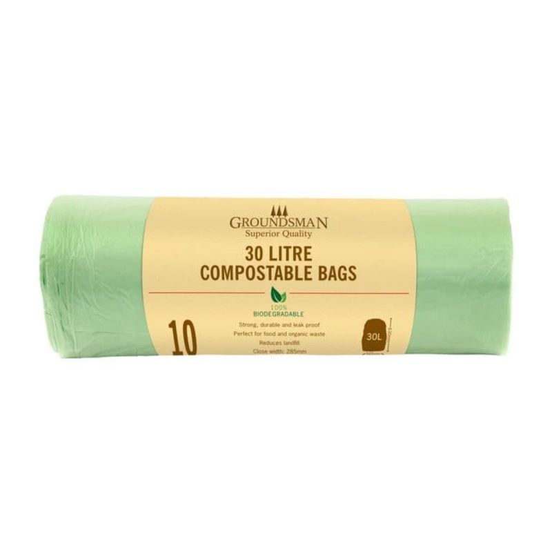 Groundsman Compostable Bag 30L – Roll 10