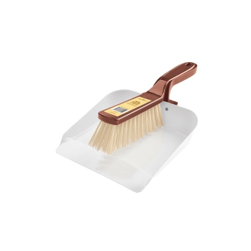 Groundsman Metal Dustpan & Brush Set