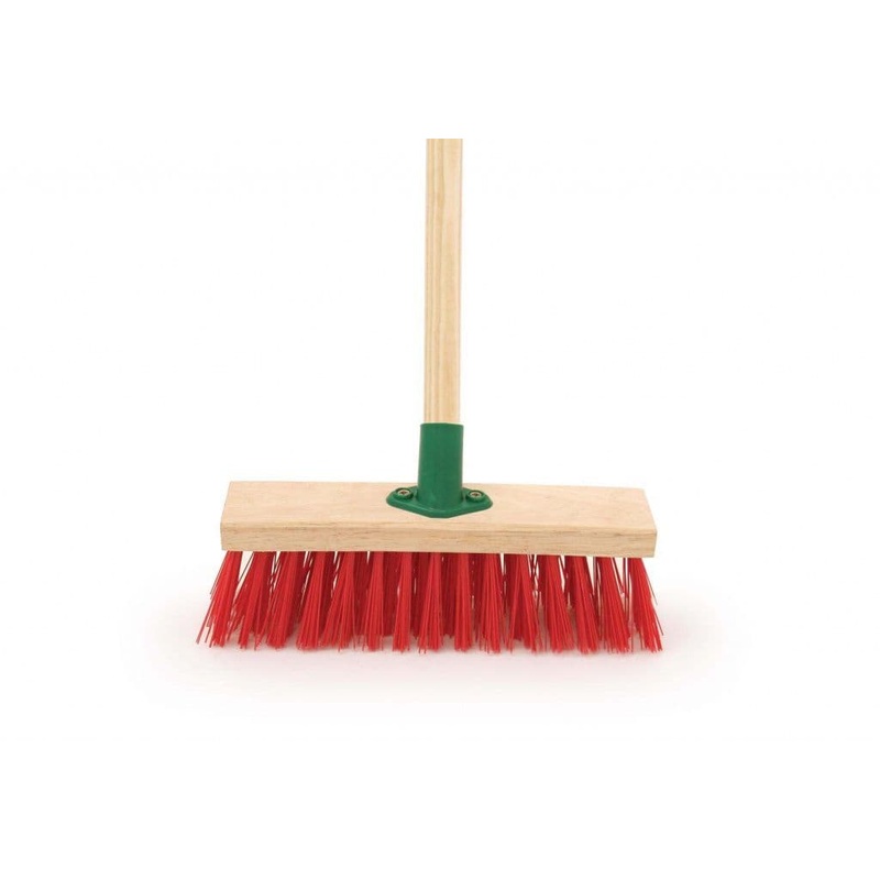 Hill Brush Red PVC Brush & Handle – 11