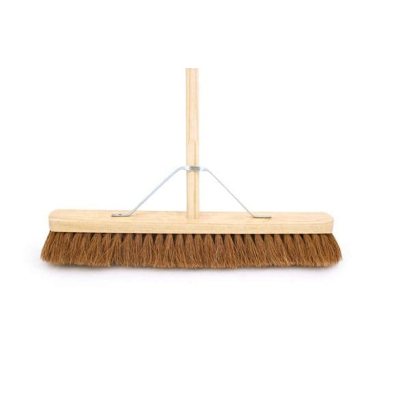Hill Brush Soft Coco Broom & Handle – 24