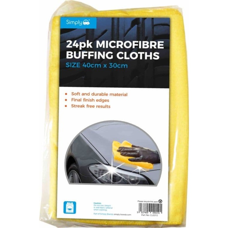JRP Microfibre Cloth – 24 Pack