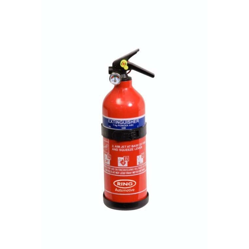 Ring 1kg ABC Fire Extinguisher (with gauge)