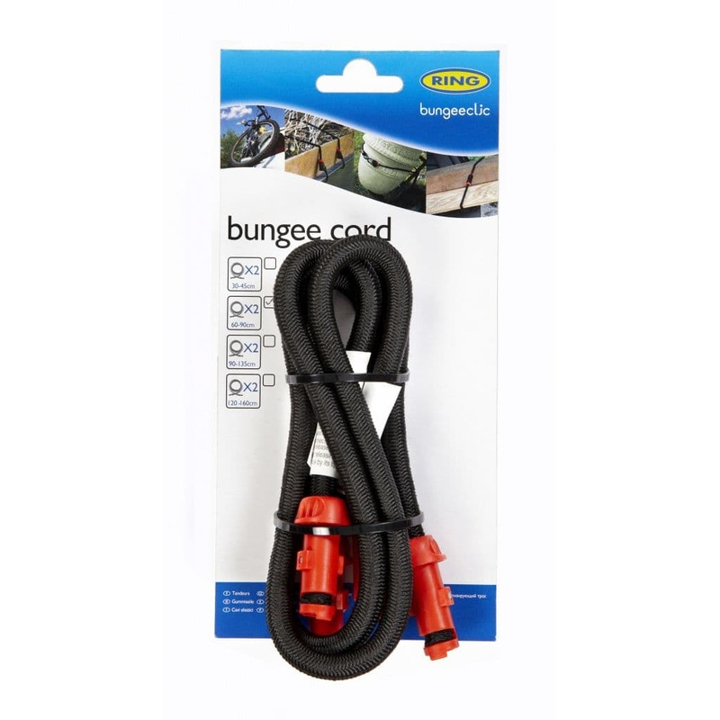 Ring Bungee Clic Cords Twin Pack – 60cm