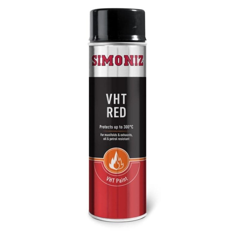 Simoniz Very High Temperature Paint – 500ml Red