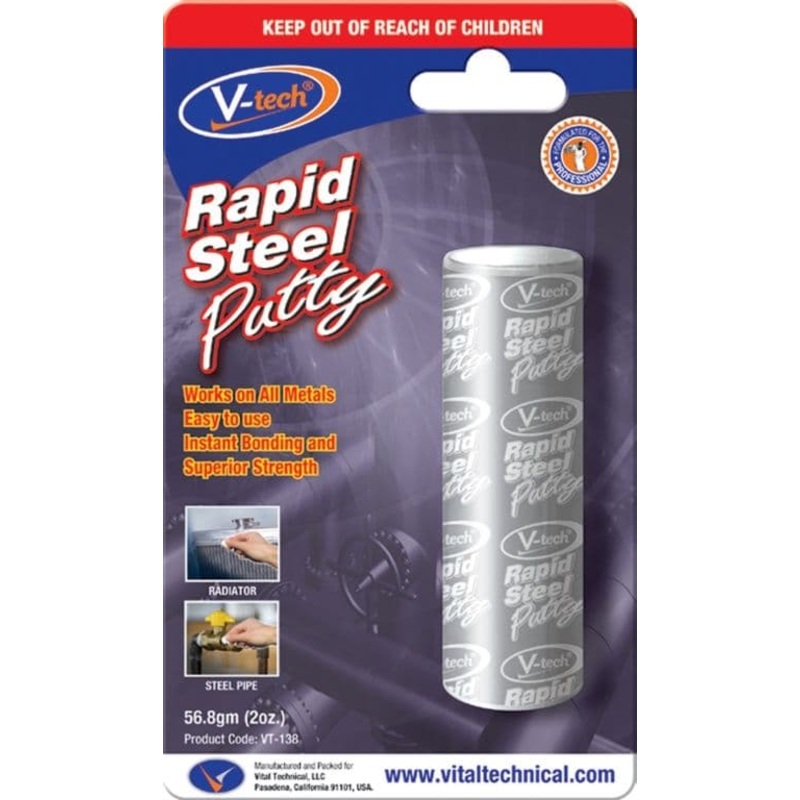 Streetwize Rapid Steel Epoxy Adhesive – 56.8gm