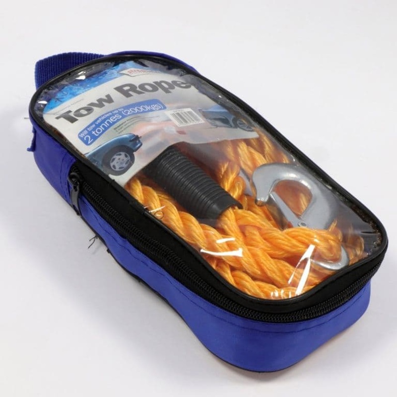 Streetwize Tow Rope – Yellow – 2 Tonne