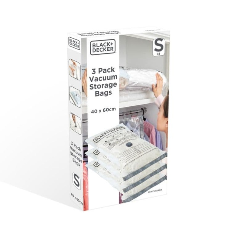 Black & Decker Vacuum Storage Bags – Small 3 Pack