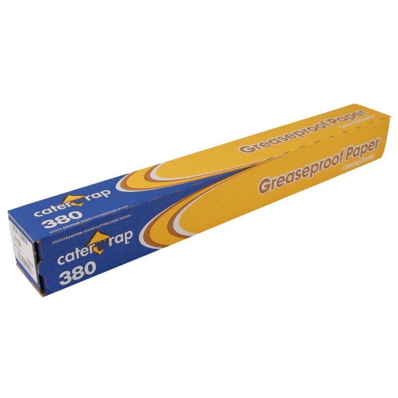 Caterwrap Greaseproof Paper – 38cm x 20m