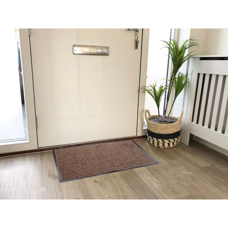 Groundsman Dirt Guard Absorbent Barrier Doormat 50 x 80cm – Light Brown