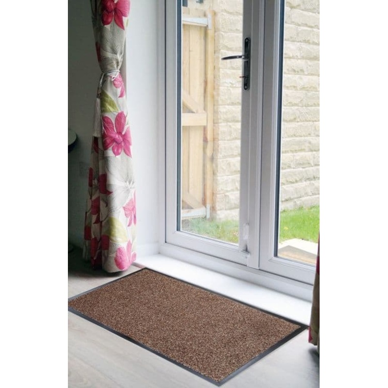 Groundsman Dirt Guard Absorbent Barrier Doormat 60 x 90cm – Light Brown