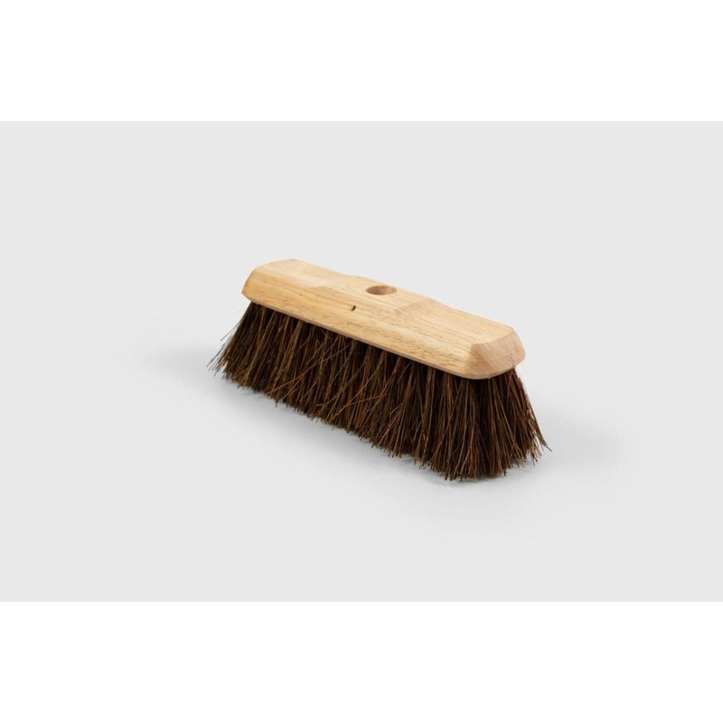 Hill Brush Broom Head – Plain Stock, Filled Dyed Bassine – 10