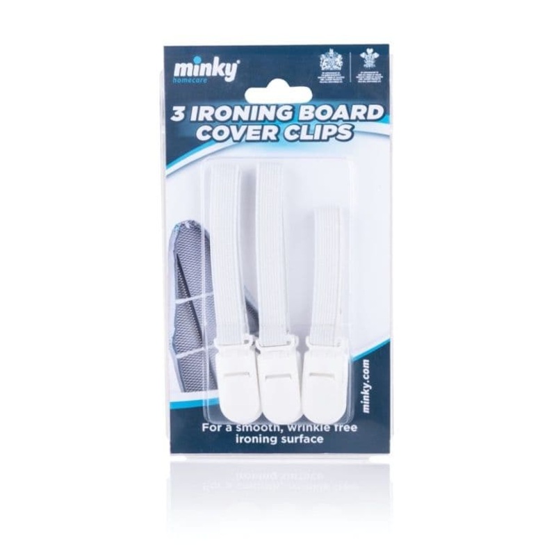 Minky Ironing Board Cover Clips – Pack 3