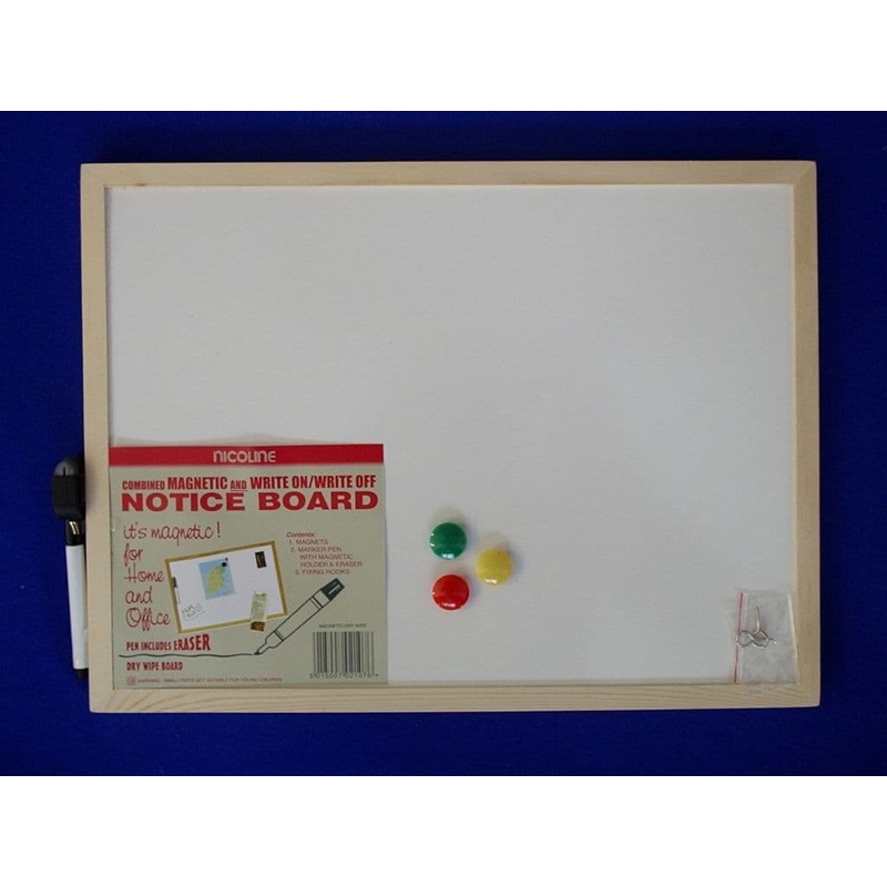 Nicoline Magnetic Dry Wipe Boards – 30cm x 40cm