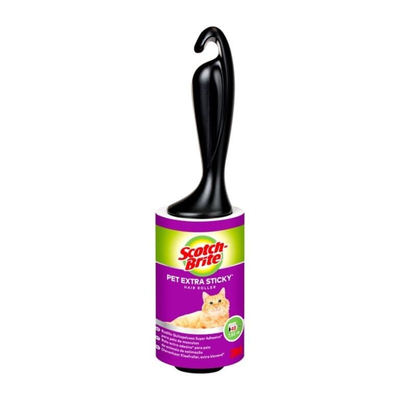 Scotch-Brite Pet Extra Sticky Hair Roller – 48 Sheets
