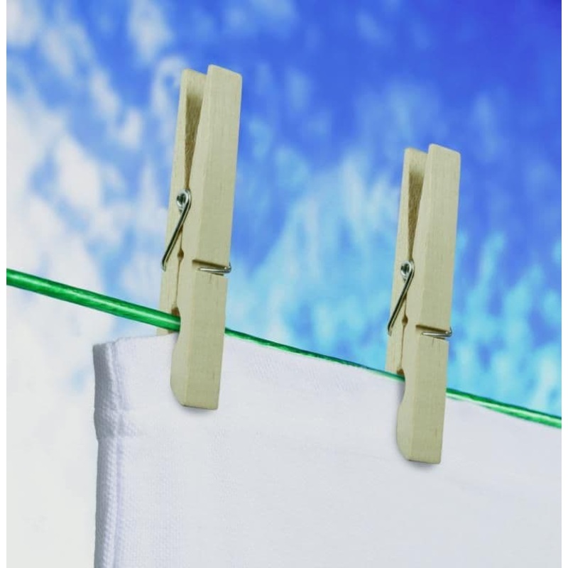 SupaHome Deluxe Wooden Clothes Peg – Pack of 36