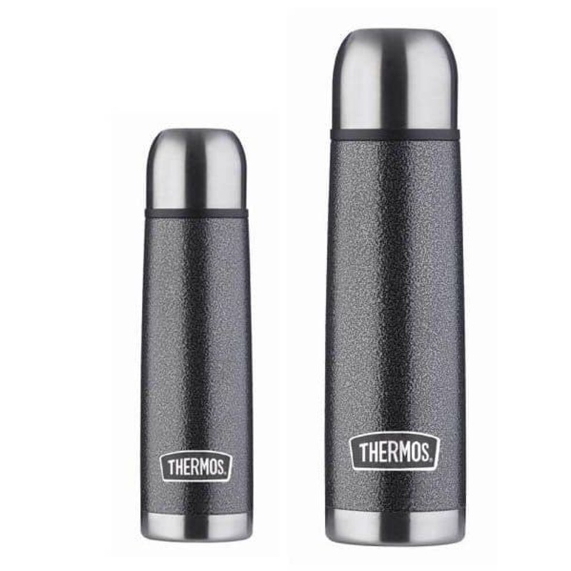 Thermos Hammertone Stainless Steel Flask – 0.5L