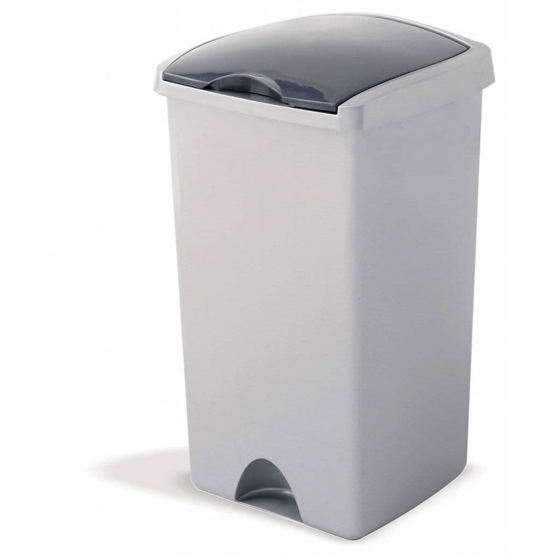 Addis Lift Top Bin – 48L Metallic