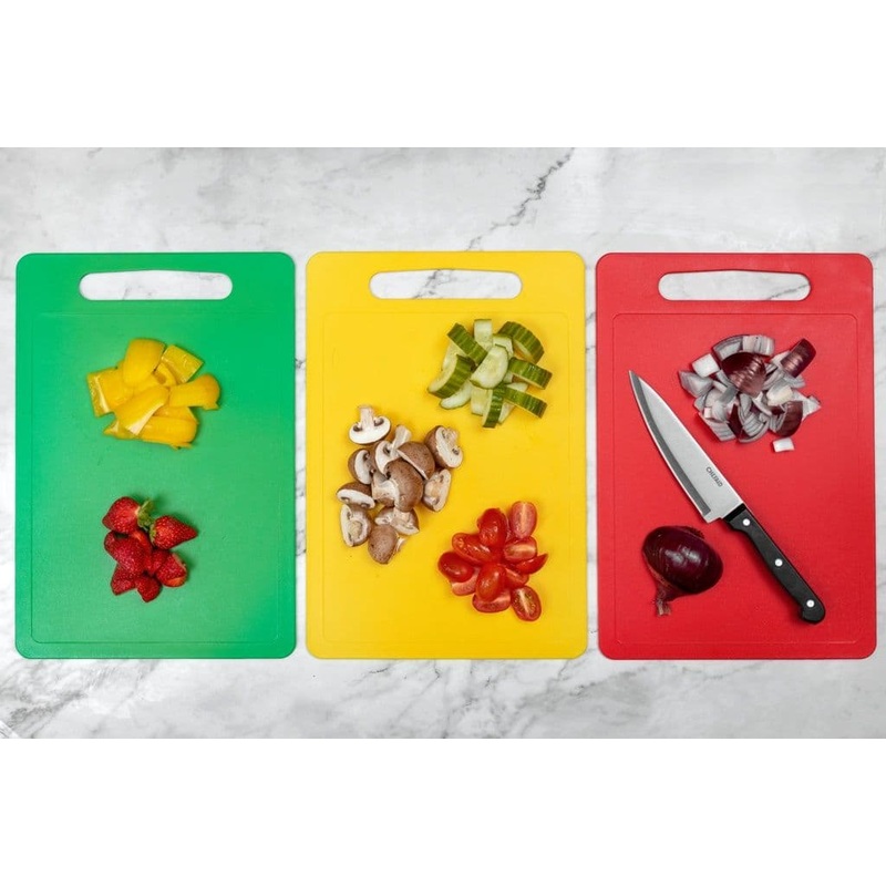 Chef Aid Poly Chopping Board 35 x 25cm – Yellow