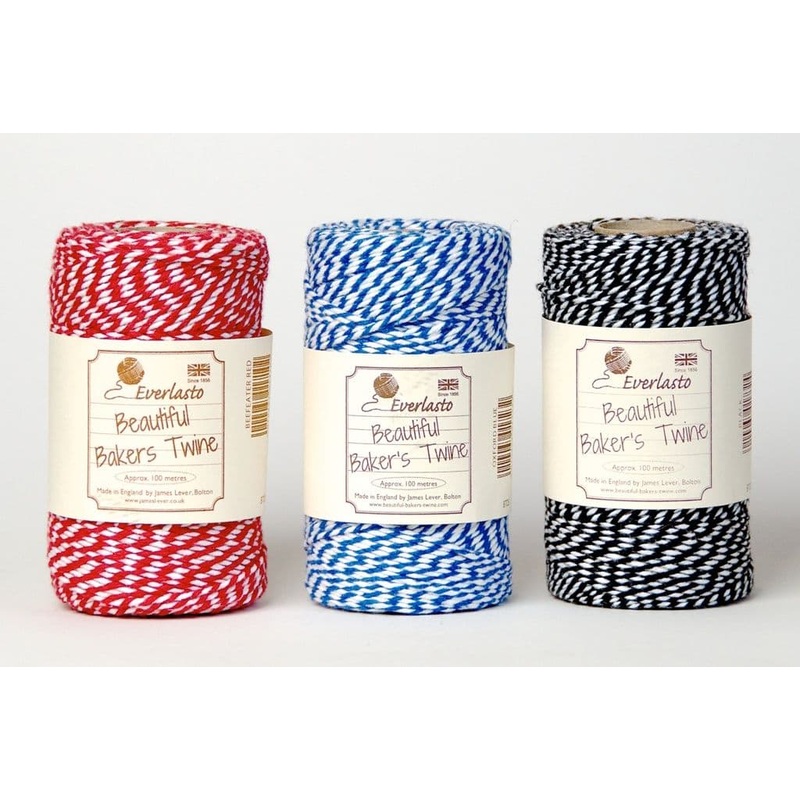 Everlast Beautiful Baker’s Twine – 100m Assorted Colours