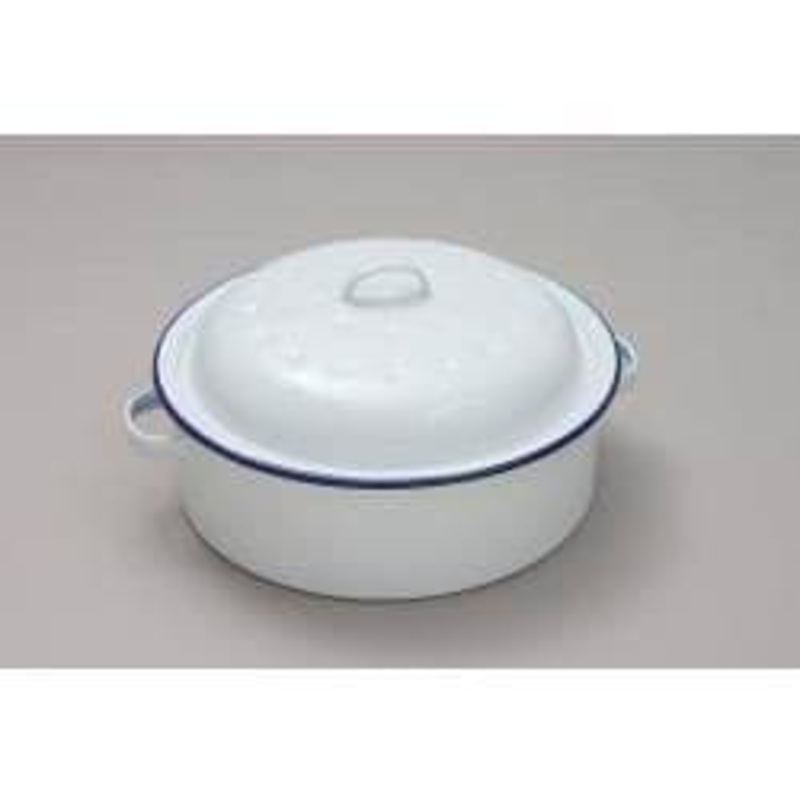 Falcon Falcon Roaster Round – Traditional White – 20cm x 8.5D