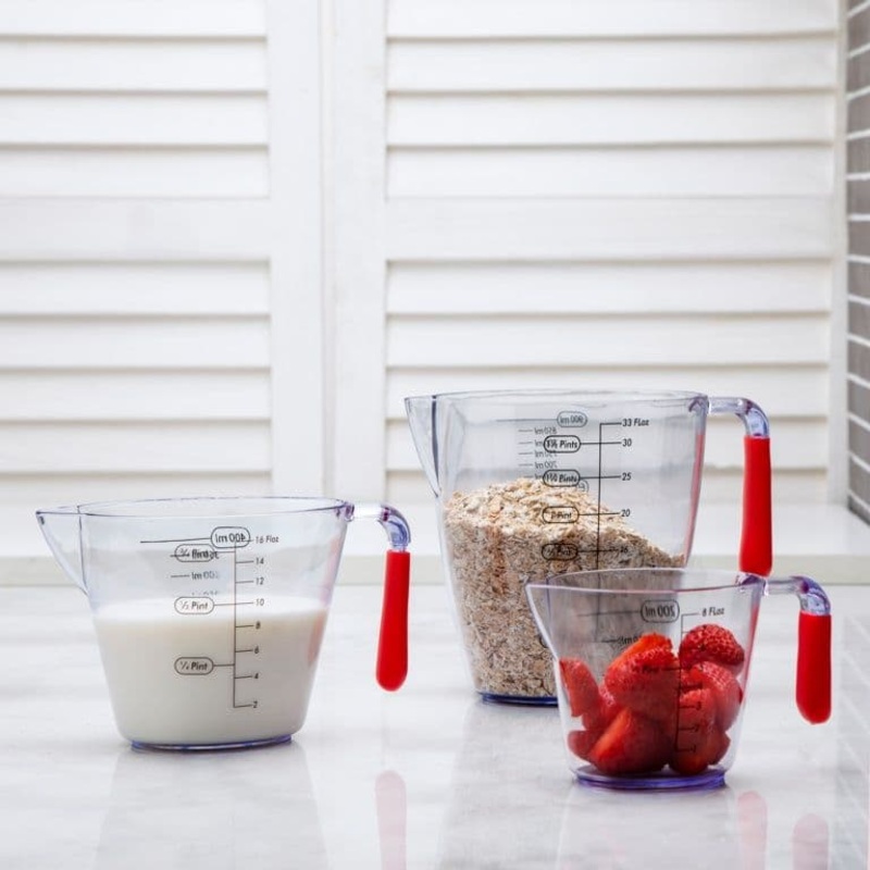 FIRST CHOICE Measuring Jug Set – 3 Piece