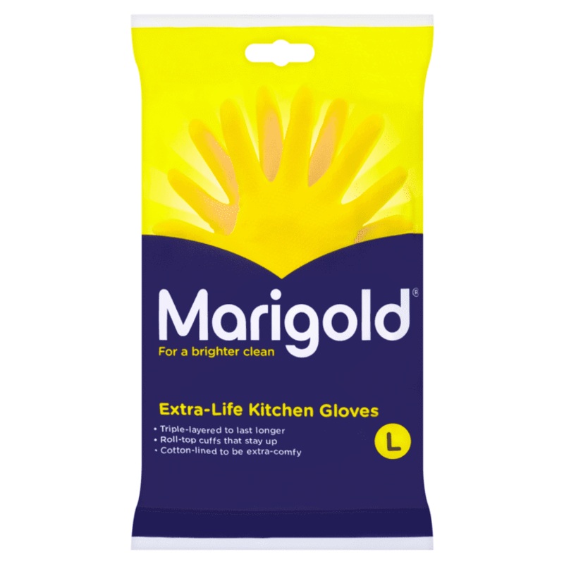 Marigold Kitchen Gloves – Large