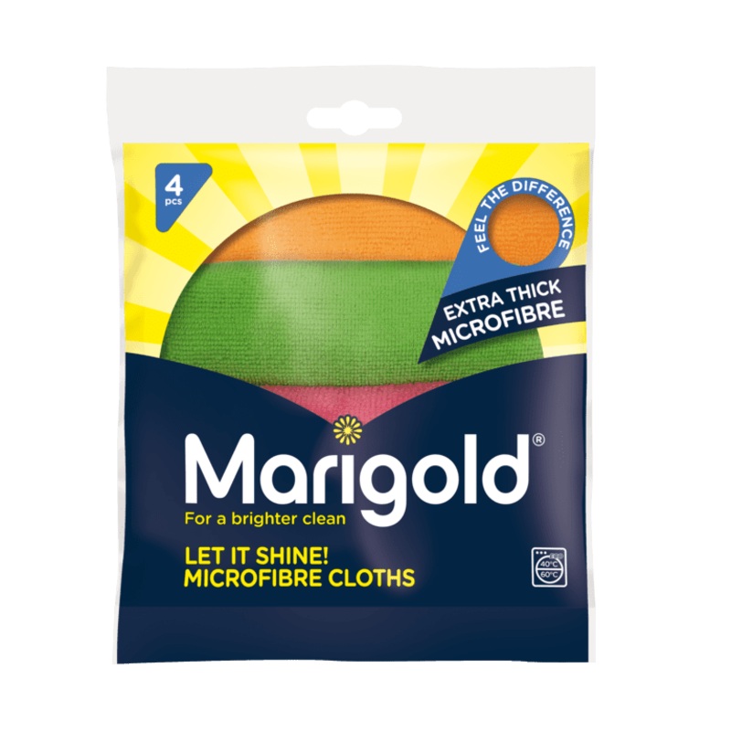 Marigold Let It Shine Microfibre Cloths