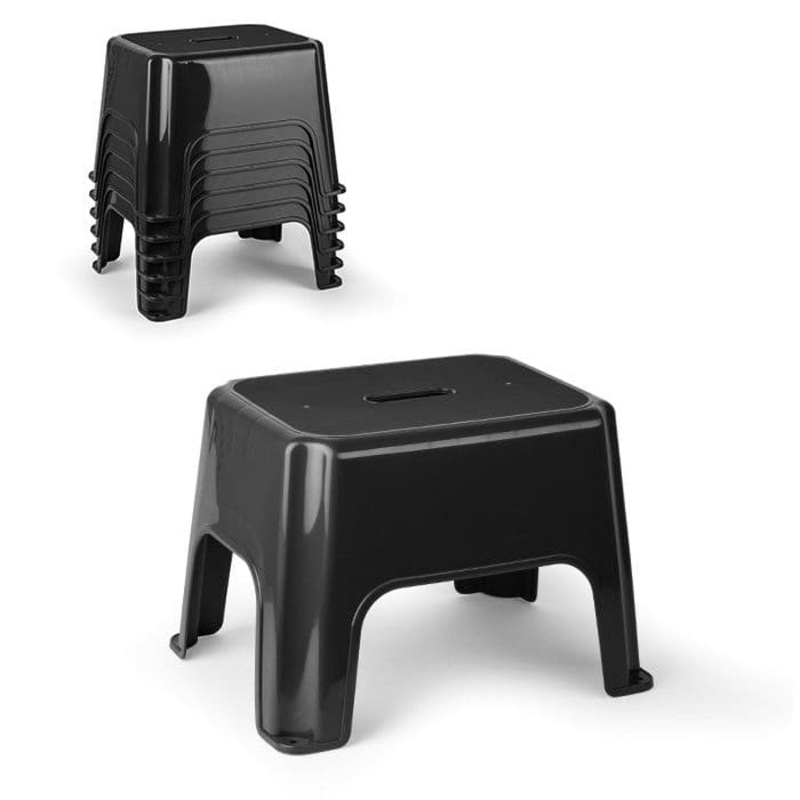 Plasticforte Eco Step Stool – Black 40 x 30 x 28cm