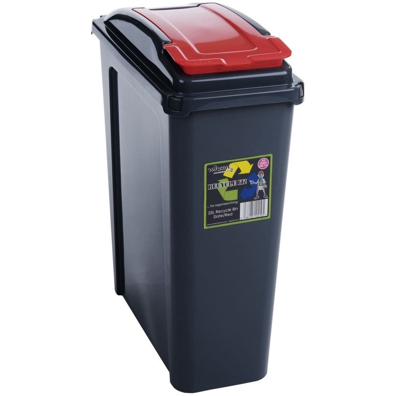 Wham Recycling Bin 25Ltr – Red