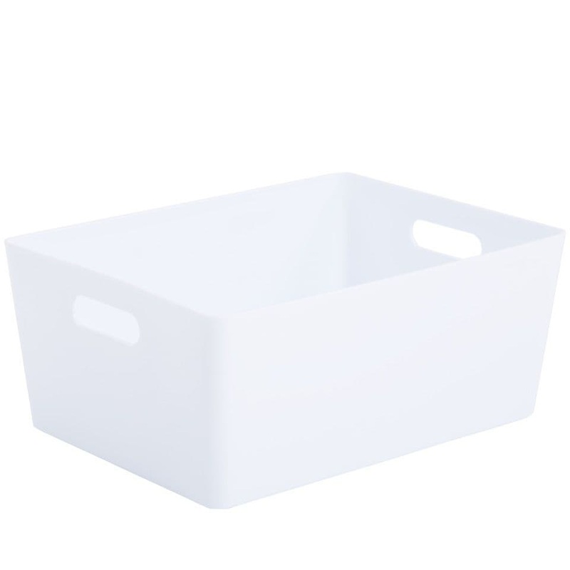 Whatmore Rectangular Studio Box – 26 x 35 x 15cm Ice White