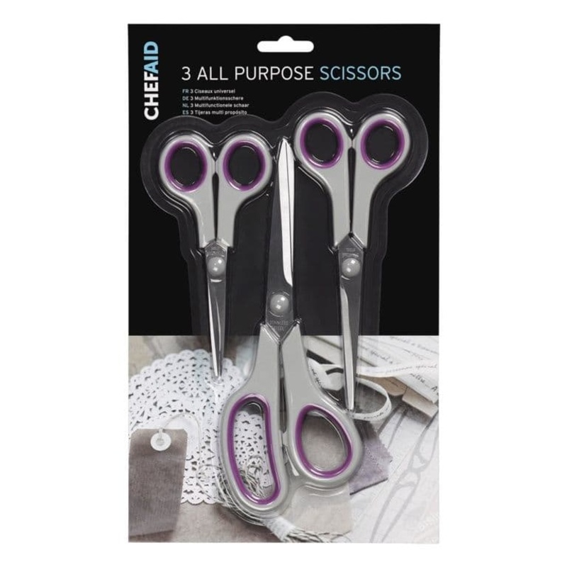 Chef Aid Scissors – Pack 3
