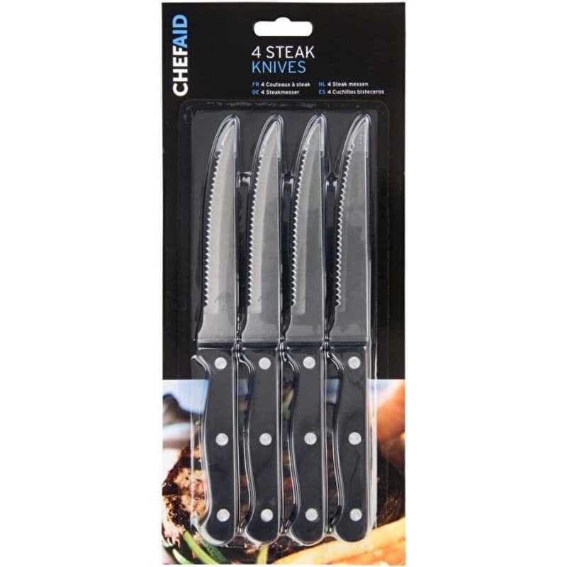 Chef Aid Steak Knives – Set 4