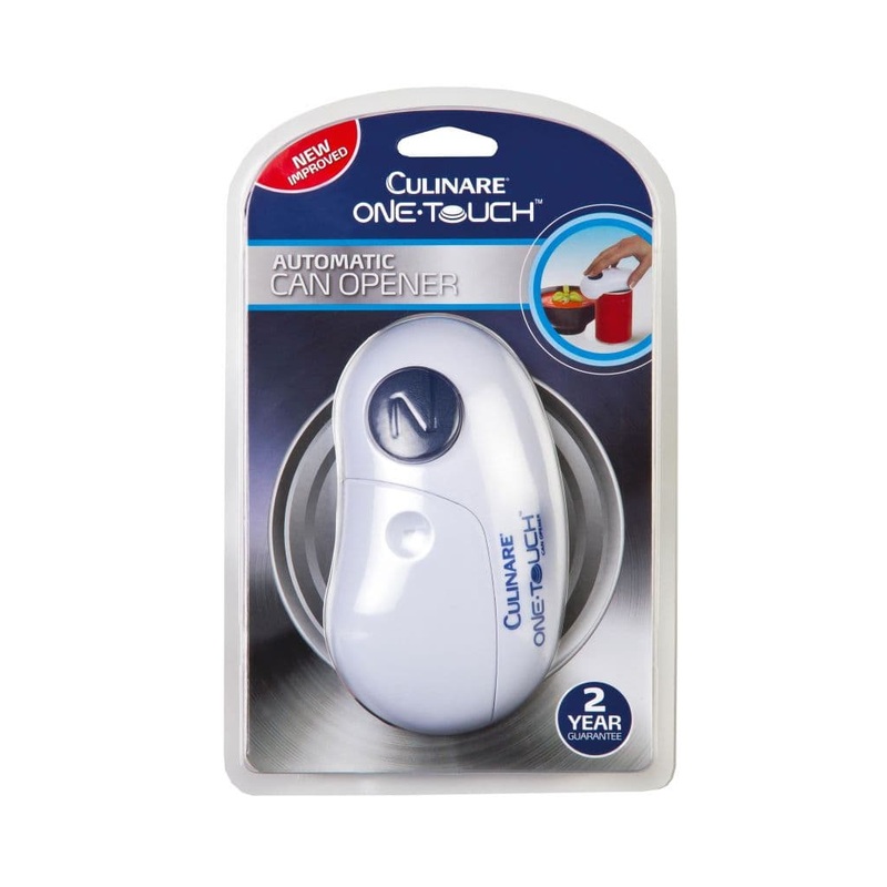 Culinare One Touch Can Opener – White