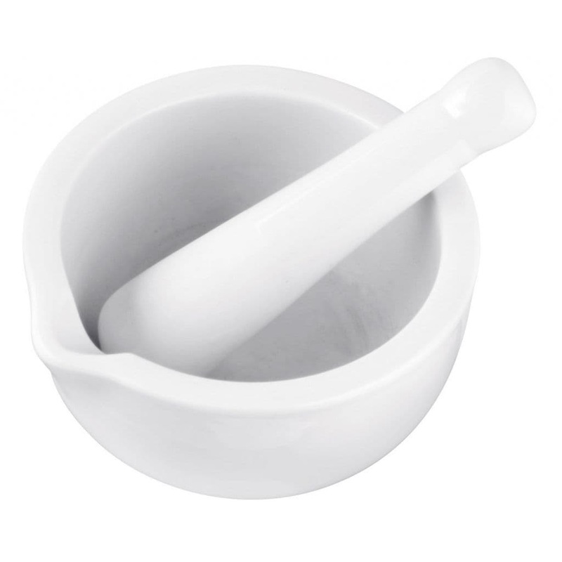 Probus Porcelain Pestle & Mortar – 11cm