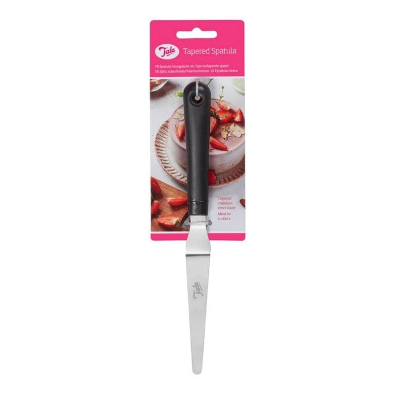 Tala Black Palette Knife – Tapered Blade