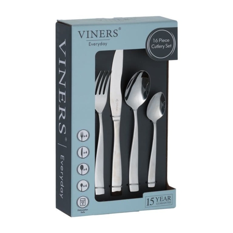 Viners Everyday 18/0 Cutlery Set – Purity 16 Piece