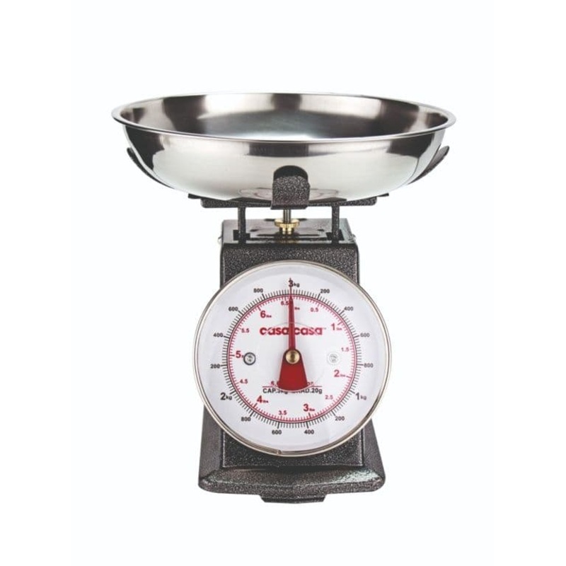 Casa & Casa Trad Mechanical Kitchen Scale – Grey