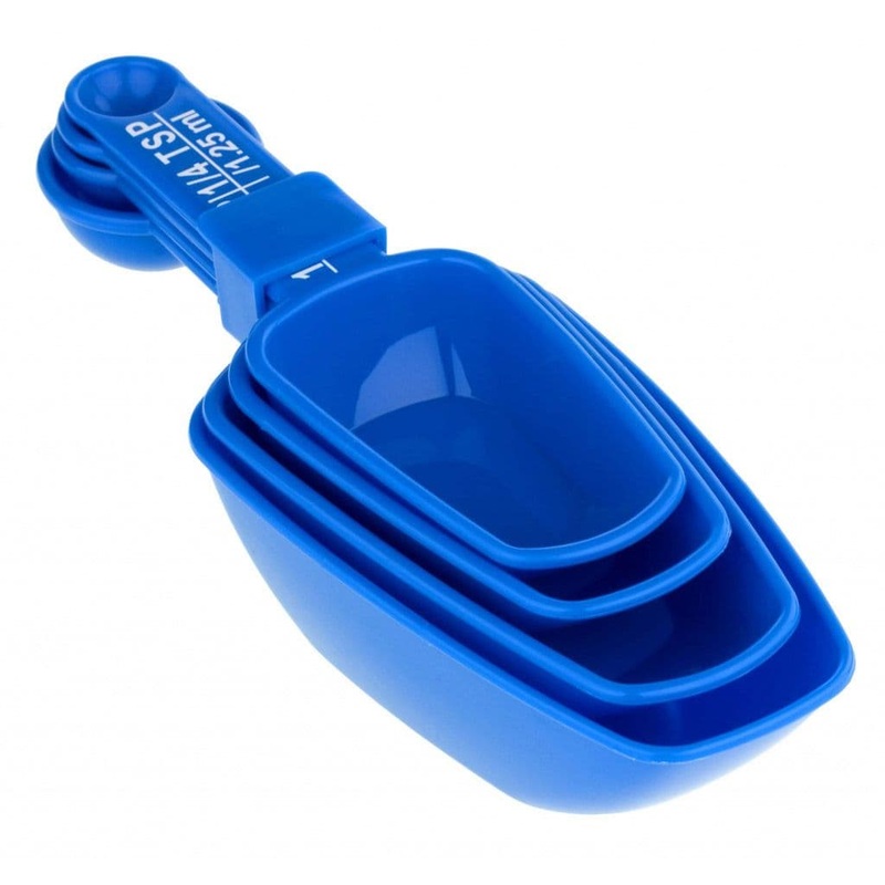 Chef Aid Set 4 Scoops With Measuring Spoons